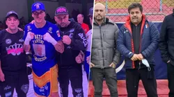 De boxeador a arquero del ascenso: el amigo de Tapia que eligió Caruso Lombardi para Español. (Instagram y Furia Española)
