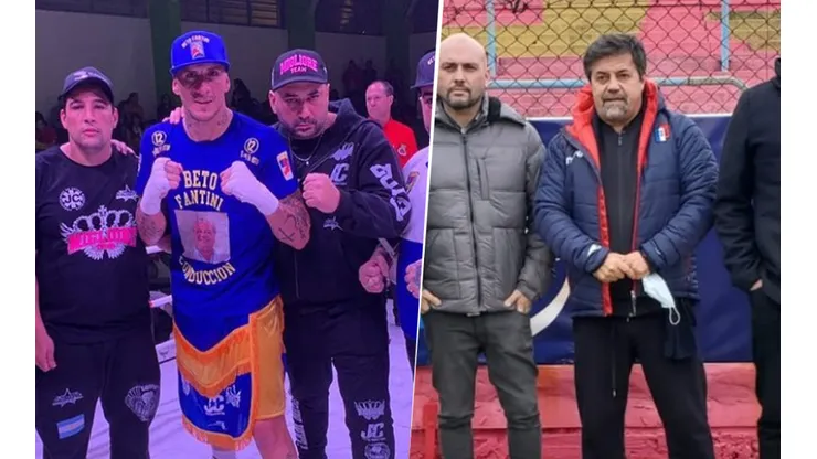 De boxeador a arquero del ascenso: el amigo de Tapia que eligió Caruso Lombardi para Español. (Instagram y Furia Española)