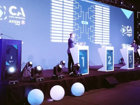 Sorteo de la Copa Argentina: así quedaron todos los cruces