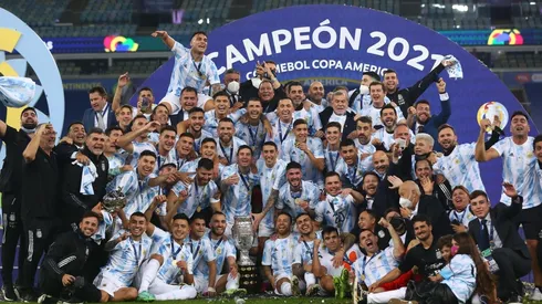 Dos campeones de América se le sumaron a Julián Álvarez en la lista de los mejores 100. (Getty Images)