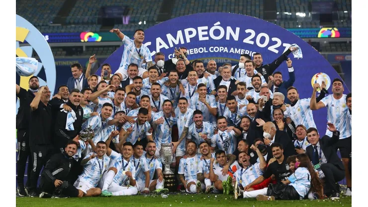 Dos campeones de América se le sumaron a Julián Álvarez en la lista de los mejores 100. (Getty Images)