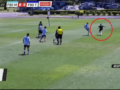 Un homenaje a Messi: el pase de Morena Beltrán que no supo aprovechar Fabbiani