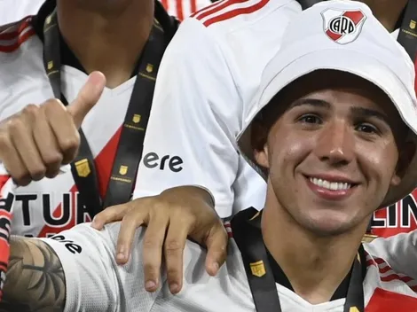 Enzo Fernández igualó a Julián Álvarez