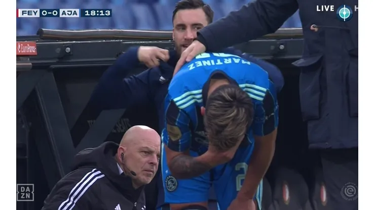 Atención Scaloni: Lisandro Martínez salió lesionado durante el clásico de Paises Bajos