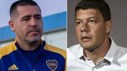 Román y Battaglia buscan llegar a un acuerdo.