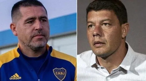 Román y Battaglia buscan llegar a un acuerdo.