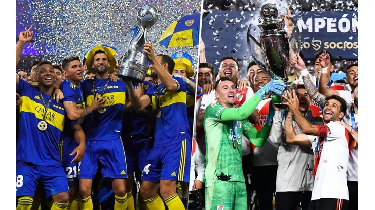 ¿Cómo quedaron Boca y River en la tabla histórica de títulos oficiales?