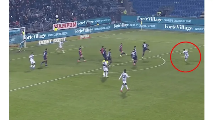 Molina y un golazo para Udinese.