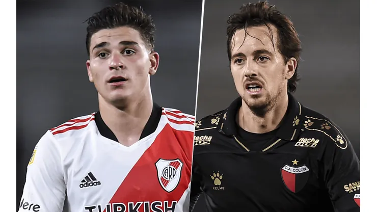 River vs. Colón por el Trofeo de Campeones. (Fotos: Getty Images).