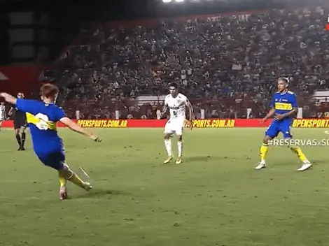 Video viral: Barco tiró una rabona y volvió locos a los hinchas de Boca