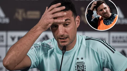 Malas noticias para Scaloni y compañía.