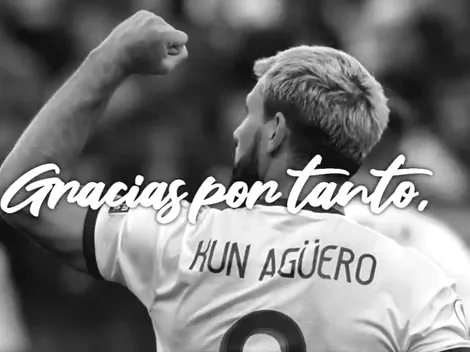 "Gracias por tanto", el video que la Selección Argentina le dedicó al Kun Agüero