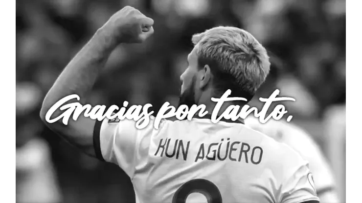 "Gracias por tanto", el video que la Selección Argentina le dedicó al Kun Agüero