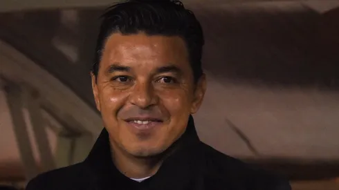 Gallardo y el 9 de sus sueños. (Getty Images)