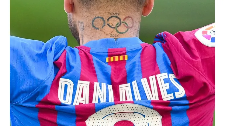 FC Barcelona Unveil New Signing Dani Alves