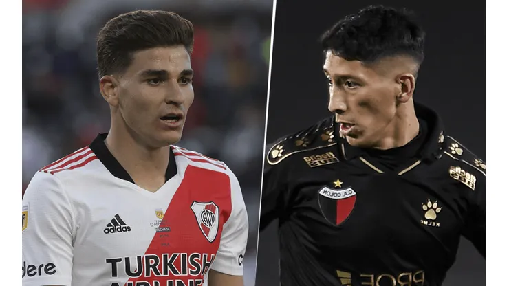 River vs. Colón por el Trofeo de Campeones. (Fotos: Getty Images).