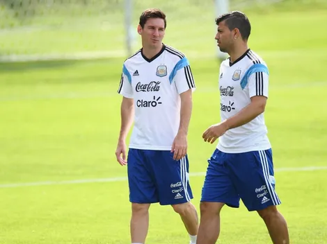 Llegó la respuesta del Kun Agüero al posteo de Messi