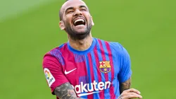 Dani Alves fue titular en el Barsa. (Getty Images)