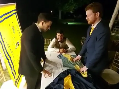 Una locura más: para celebrar el Día del Hincha, un fanático se casó con Boca