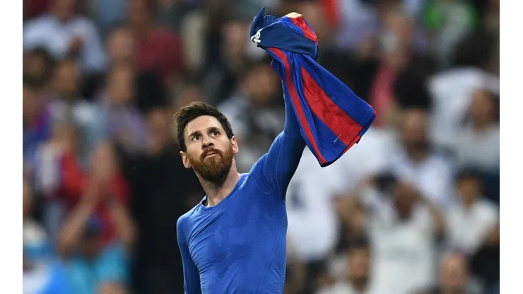 Lionel Messi dándole la victoria al Barcelona en pleno Santiago Bernabéu, 2017