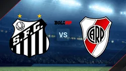 Santos vs. River por la Ladies Cup.