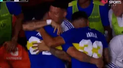 VIDEO | Pavón puso el 1 a 0 para Boca y fue corriendo a abrazar a Rojo