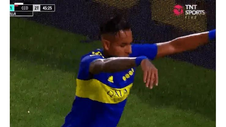 VIDEO | Villa metió el 8 a 1 y se puso a bailar