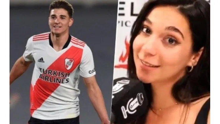 Julián Álvarez tuvo su encuentro con Luciana Milessi.