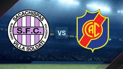 Sacachispas vs. Colegias por la Final de Ida de la Primera B Metro.