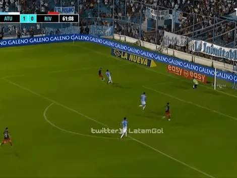 Sigue intratable: Julián Álvarez fusiló a Lucchetti y empató para River