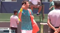 El argentino Londero ganó y explotó contra los hinchas brasileños.