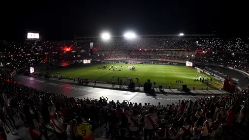 Los hinchas de River celebraron el tercer aniversario de la Libertadores que ganaron ante Boca.