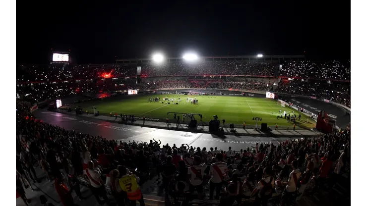 Los hinchas de River celebraron el tercer aniversario de la Libertadores que ganaron ante Boca.