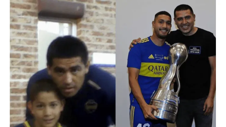Para que se emocionen los hinchas: la foto de Mancuso con Riquelme después de salir campeón