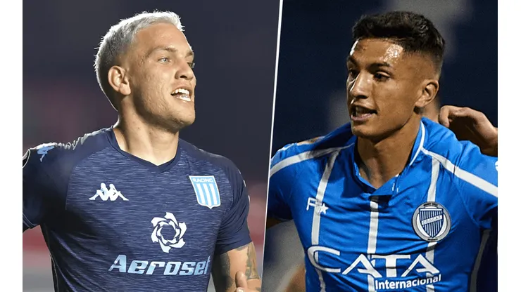 Racing vs. Godoy Cruz por la Liga Profesional. (Fotos: Getty Images).