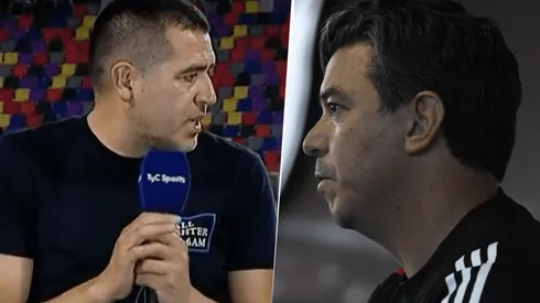 Riquelme habló de la continuidad de Gallardo.