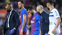 El Kun Agüero rompió el silencio y habló de su futuro. (Getty Images)