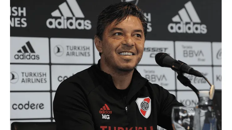 Gallardo confirmó que se queda en River.