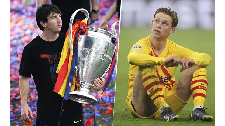 Barcelona: primer Champions sin Messi, afuera en fase de grupos. (Getty Images)