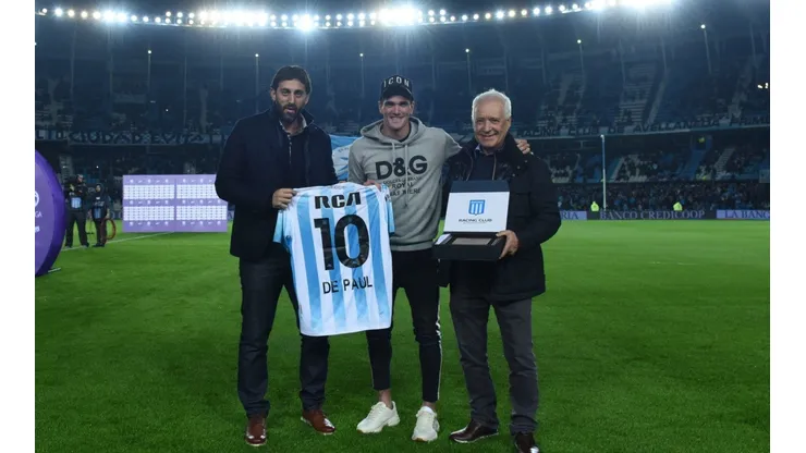 Diego Milito confesó haber estado tras los pasos de Vinícius Júnior para Racing.
