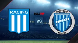 Racing vs. Godoy Cruz por la Liga Profesional.