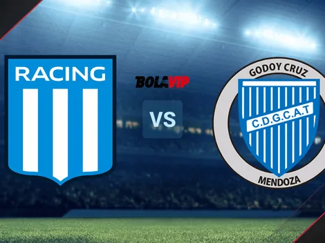 Racing vs. Godoy Cruz: Fecha, horario y canales de TV para mirar el partido EN DIRECTO por la Liga Profesional