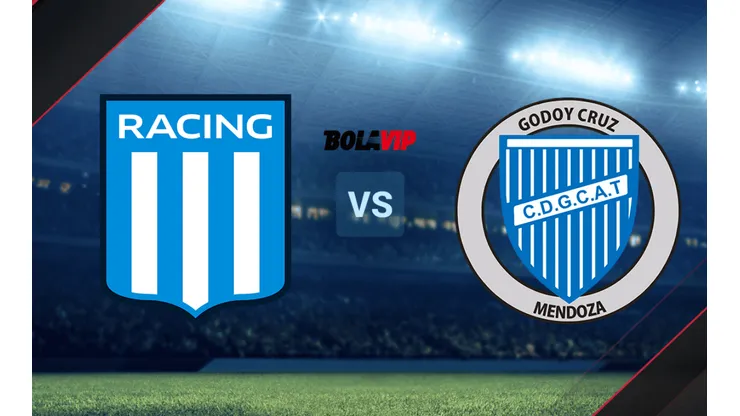 Racing vs. Godoy Cruz por la Liga Profesional.