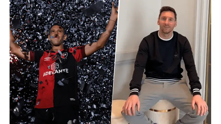 Messi apareció en la despedida de Maxi.