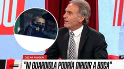 Ruggeri explotó por la situación del vestuario de Boca: "No podría dirigirlos ni Guardiola"
