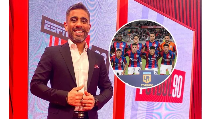 Bulos, enfurecido luego de ser criticado por defender a una figura de San Lorenzo