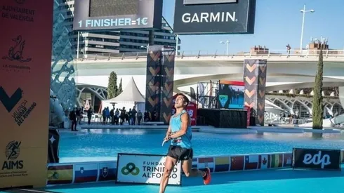 Joaquín Arbe, nuevo récord argentino de maratón