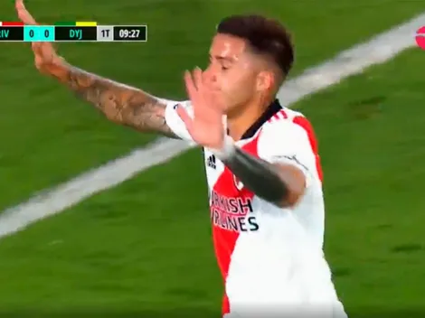 VIDEO | La inexorable ley del ex: Enzo Fernández puso el 1-0 y pidió disculpas