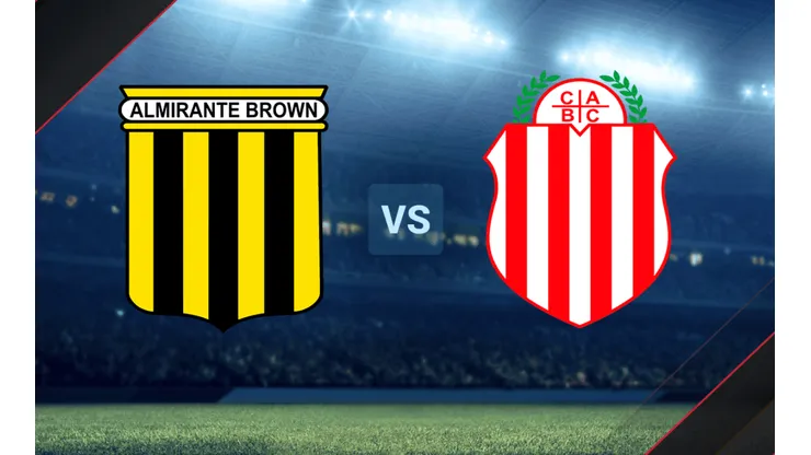 Almirante Brown vs. Barracas por la Primera Nacional.
