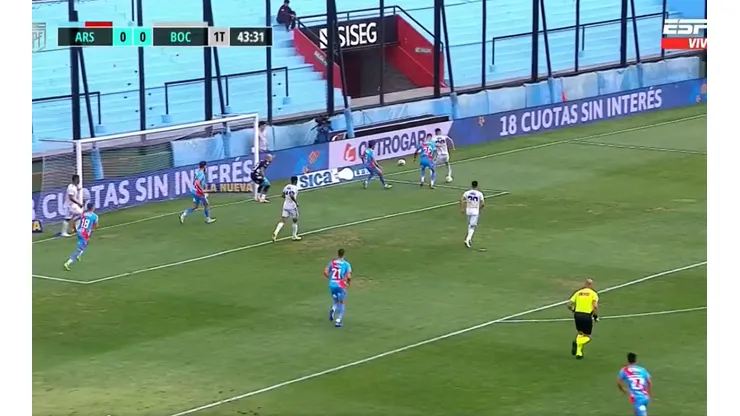 VIDEO | Vázquez metió un taco mágico y Ramírez puso el 1 a 0 de Boca